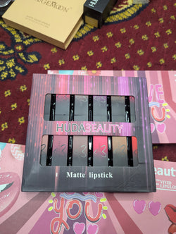 Huda beauty matte lipstick  pack or 12