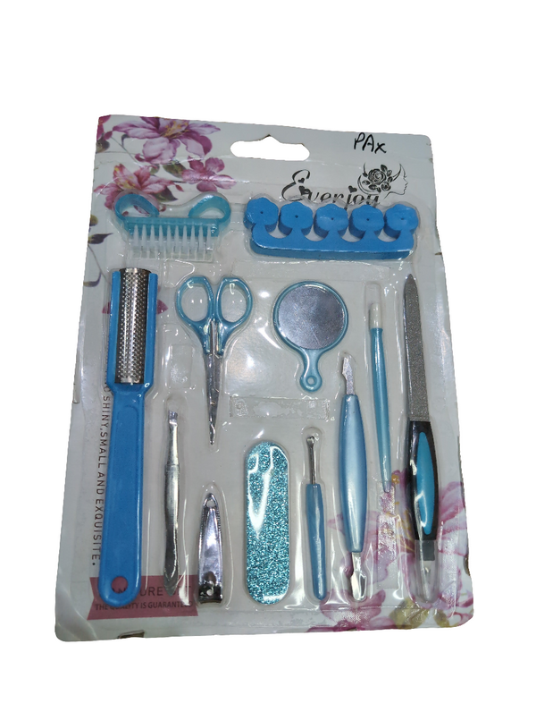 10 piece meni pedi tool kit
