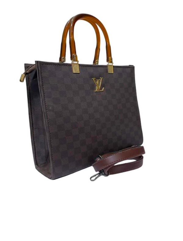 Handle lv bag box pattern