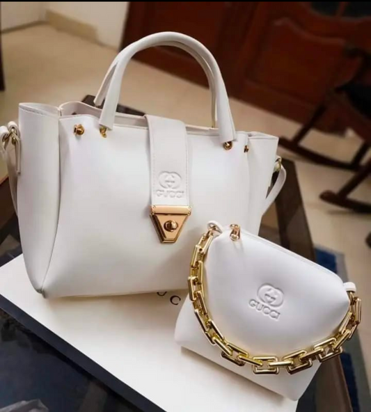 2 PC Gucci hand bag