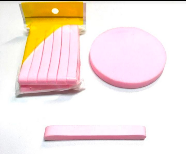Compressed facial sponge