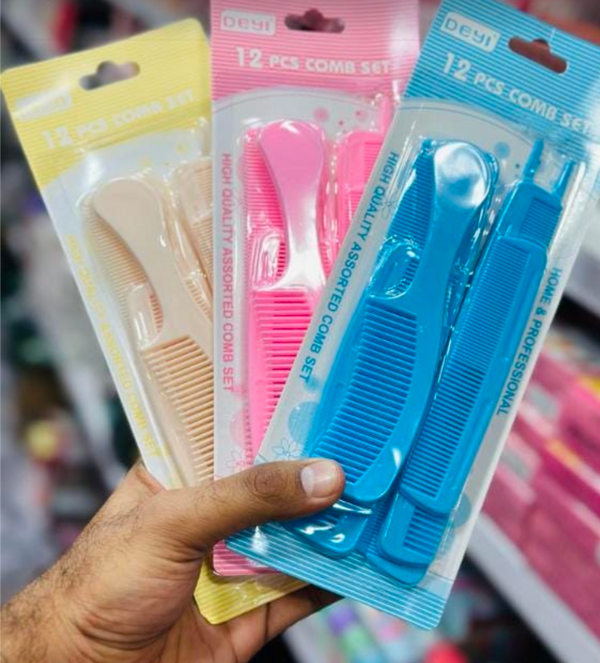 12 piece comb set