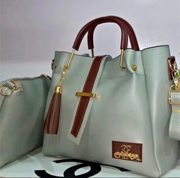 High quality 2 piece leather bag